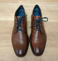 Bugatti Herrenschuh wie NEU Business Schnürschuh Cognac Sachsen - Rackwitz Vorschau