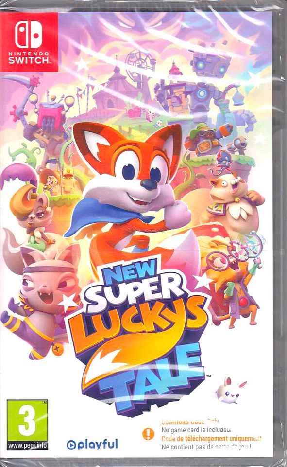 New Super Lucky's Tale - PS4 20€ / Switch Code 12€ / Modul 30€ in Berlin