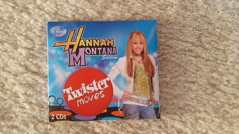 Disney Hanna Montana  Miley Cyrus Twister moves Tanzspiel CD TOP in Jünkerath