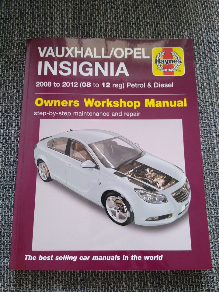 Vauxhall Opel Insignia A Handbuch Haynes Benzin Diesel '08-'12 in Leipzig