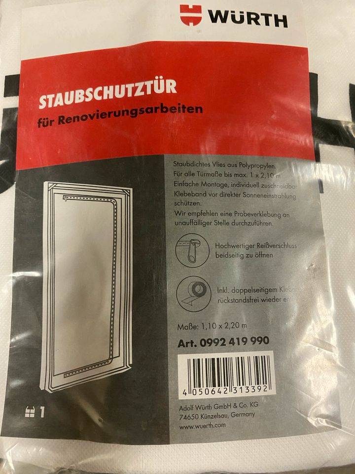 Staubschutztür Würth in Pegnitz