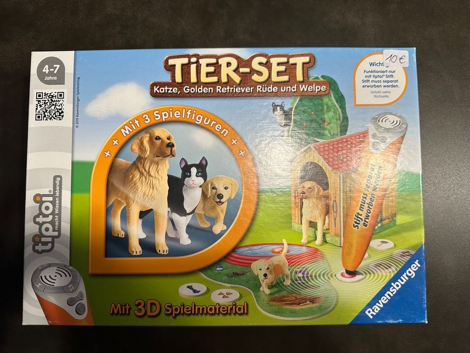 Ravensburger 00744 -Tip Toi Tier-Set Golden Retriever in Hamm