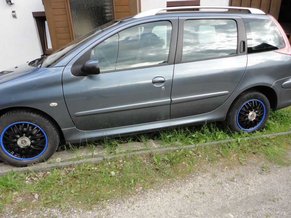 Peugeot 206 SW Kombi 1.4, Bj. 2006 TÜV 11/25 in Kaufbeuren