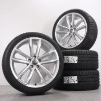 Sommerräder 19 Zoll Audi A5 S5 F5 8W Original Felgen 8W0601025DG Sommerreifen 255/35R19 96(Y) Hankook Ventus S1 evo3 "5 Doppelspeichen Cavo Design" Silber 8,5x19ET32 5x112 Alufelgen Sommerradsatz Thüringen - Gefell Vorschau