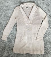 TOP beige farbene Strickjacke Cardigan H&M in L mit kleinem Makel Niedersachsen - Lilienthal Vorschau