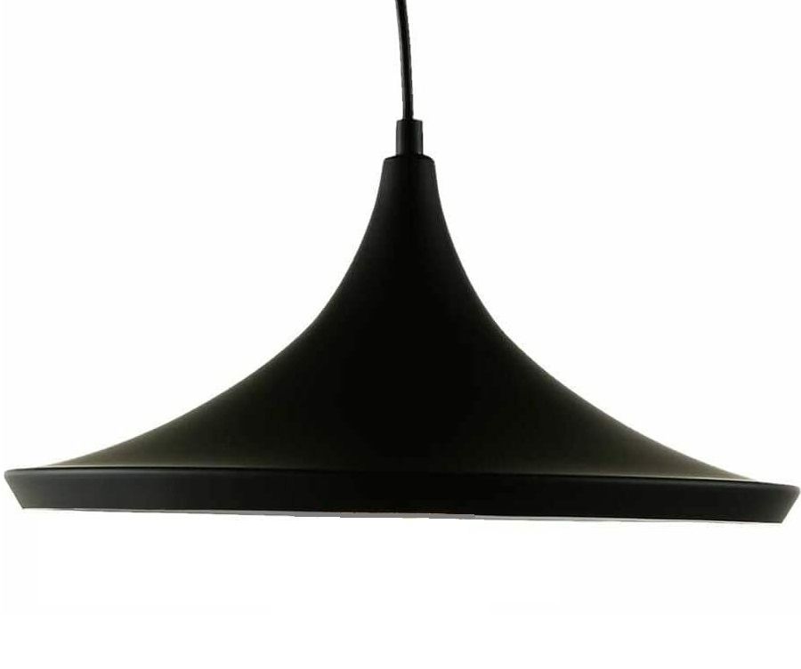 Hängelampe Metall Schwarz Weiß Ø35cm Loft Design Industriestil in Chemnitz