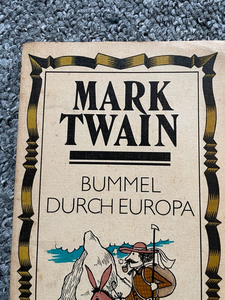 Mark Twain Bummel durch Europa 1984 in Jüterbog