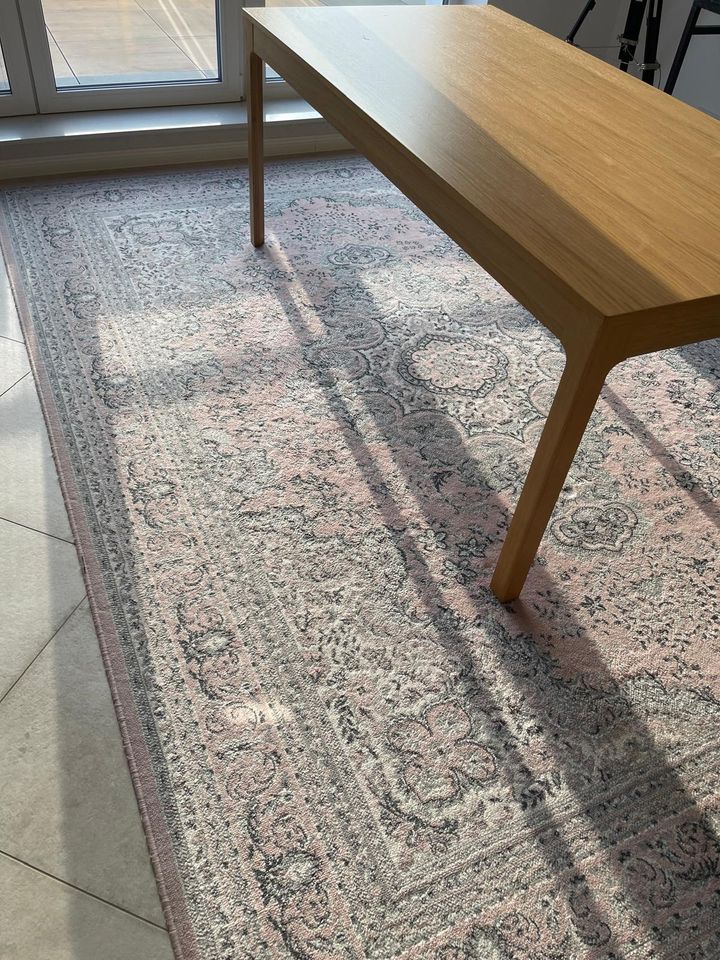 Teppich Oriental, 240x330 cm, Kurzflor, 7 mm, rosa in Wehrheim