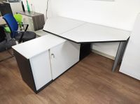 Eck-Bürotisch Schreibtisch mit Sideboard Kommode aus Ausstellung Baden-Württemberg - Ulm Vorschau