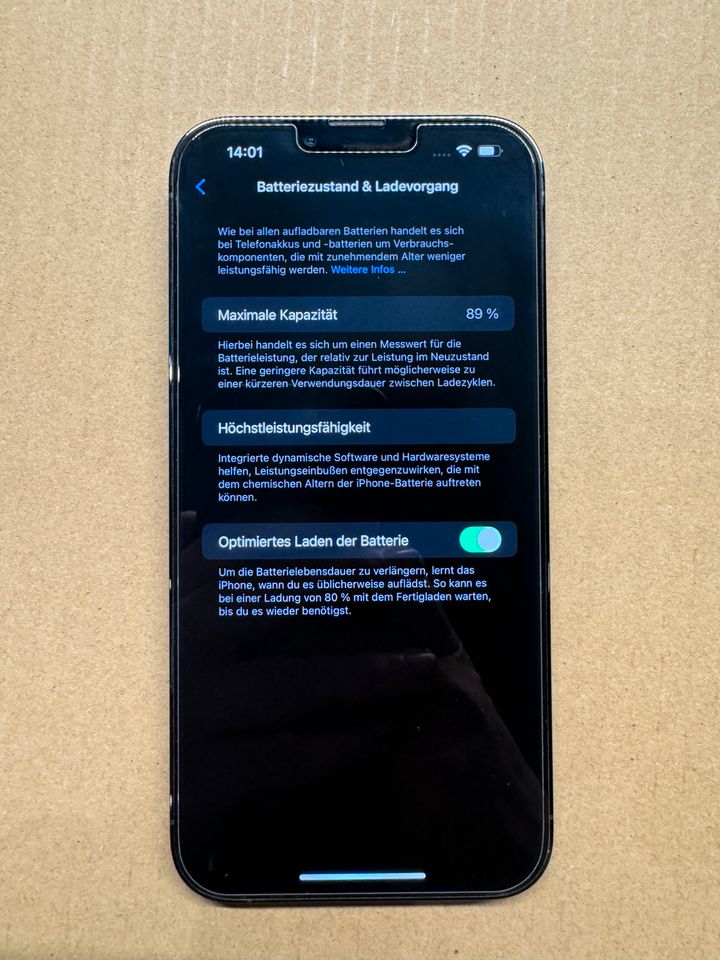 IPhone 13 Pro Max 128 GB Alpin-Grün 89% Akku in Winkelhaid