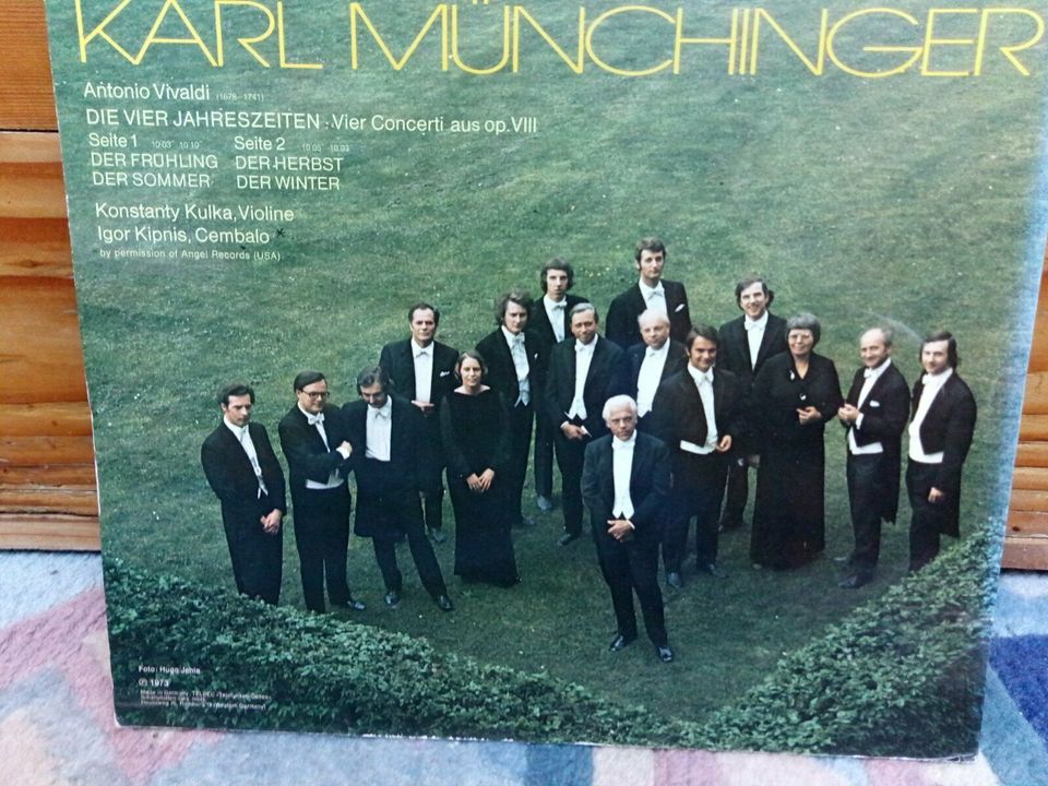 Stuttgarter Kammerorchester, Vivaldi, Jahreszeiten, LP in Eutingen
