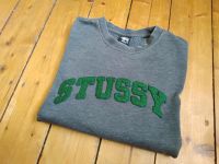 Stussy True Vintage Sweater M Flock grau grün Elberfeld - Elberfeld-West Vorschau