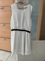 Festlich Kleid Kleidchen Mädchen Name It 134 weiß schwarz Hessen - Bischofsheim Vorschau