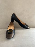 Bruno Magli, Leder- Pumps Damen Gr 40, schwarz/braun Bayern - Neutraubling Vorschau