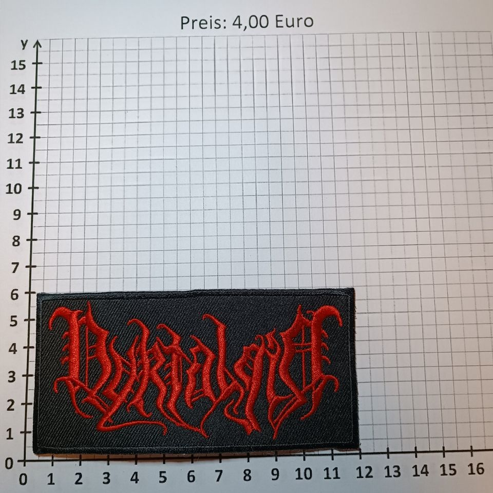 diverse Patches Aufnäher für Heavy Metal Kutte Death Thrash Black in Pfronten