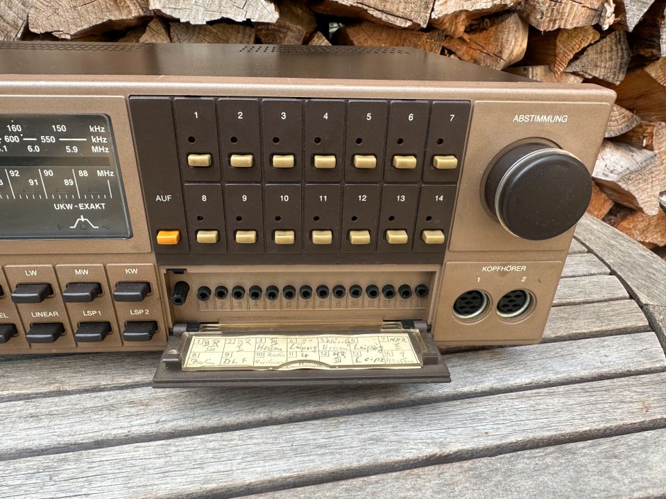 DDR RECEIVER Verstärker HI-Fi Steuergerät RFT RX 80 tonica in Leipzig