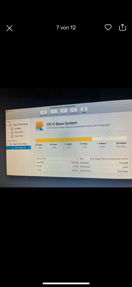Apple Max 21,5‘ A1224 Softwarefehler? Defekt Bastler in Bochum