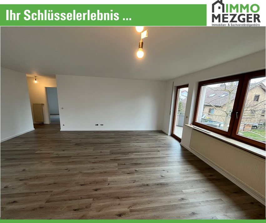 ++ Frisch renoviert ++ Balkon, Garage, Spielplatz gegenüber ++ neuer Boden und neuer Putz + in Kirchheim am Neckar
