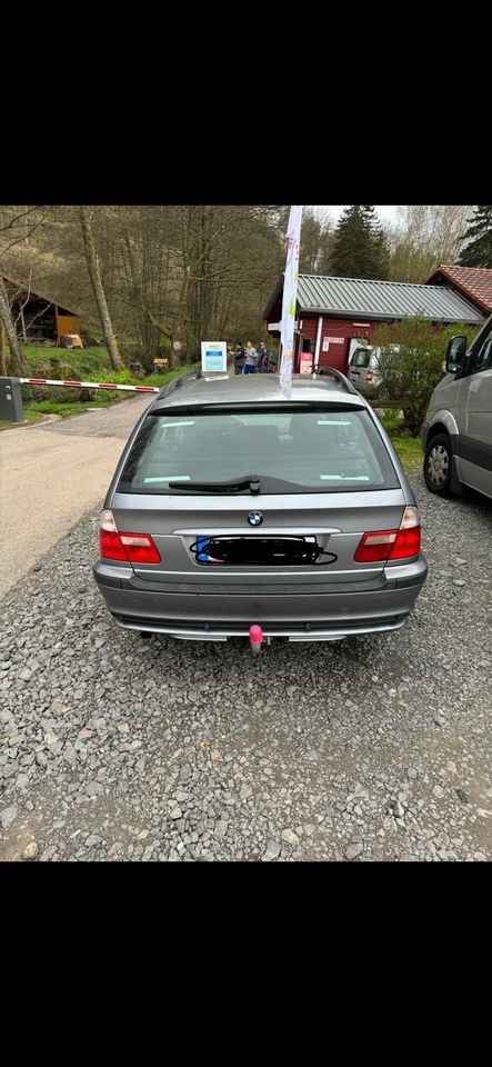 BMW e46 318i schlachtfest in Krickenbach