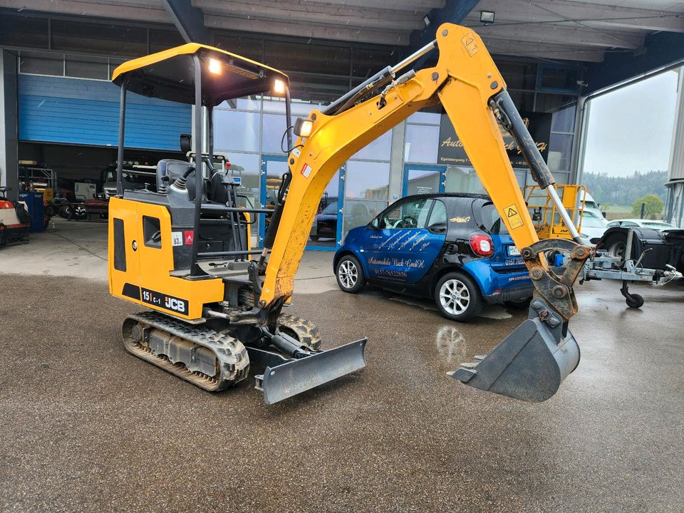 JCB 15C Minibagger - Bagger in Westerheim