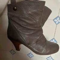 Lederstiefel Gr 39 grau Hamburg-Nord - Hamburg Eppendorf Vorschau