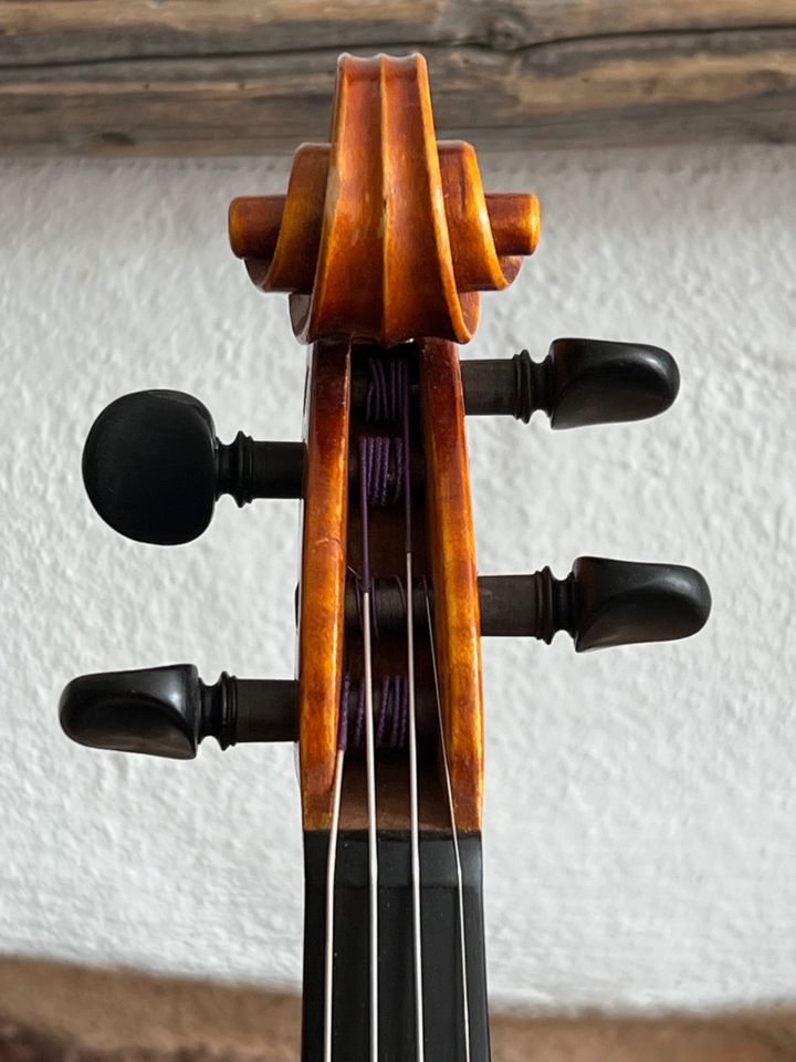 Mittenwald Karwendel 4/4 Geige "Georg Wackerl 1980" Violine in Freiburg im Breisgau