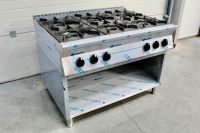 **POWER** Gasherd 6 Flammen⚡6 x 9,5 kW⚡Gastroherd Kochherd Gastro Stuttgart - Möhringen Vorschau