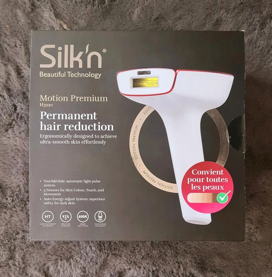 Silk'n Motion Premium 600.000 HPL Haarentfernung IPL Lichtepilier in Elmshorn