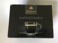 2 Kaffeetassen / Untertassen aus Glas Niedersachsen - Grünendeich Niederelbe Vorschau