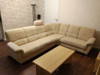 Ecksofa Couch L-Form beige mit Funktionen Niedersachsen - Visbek Vorschau