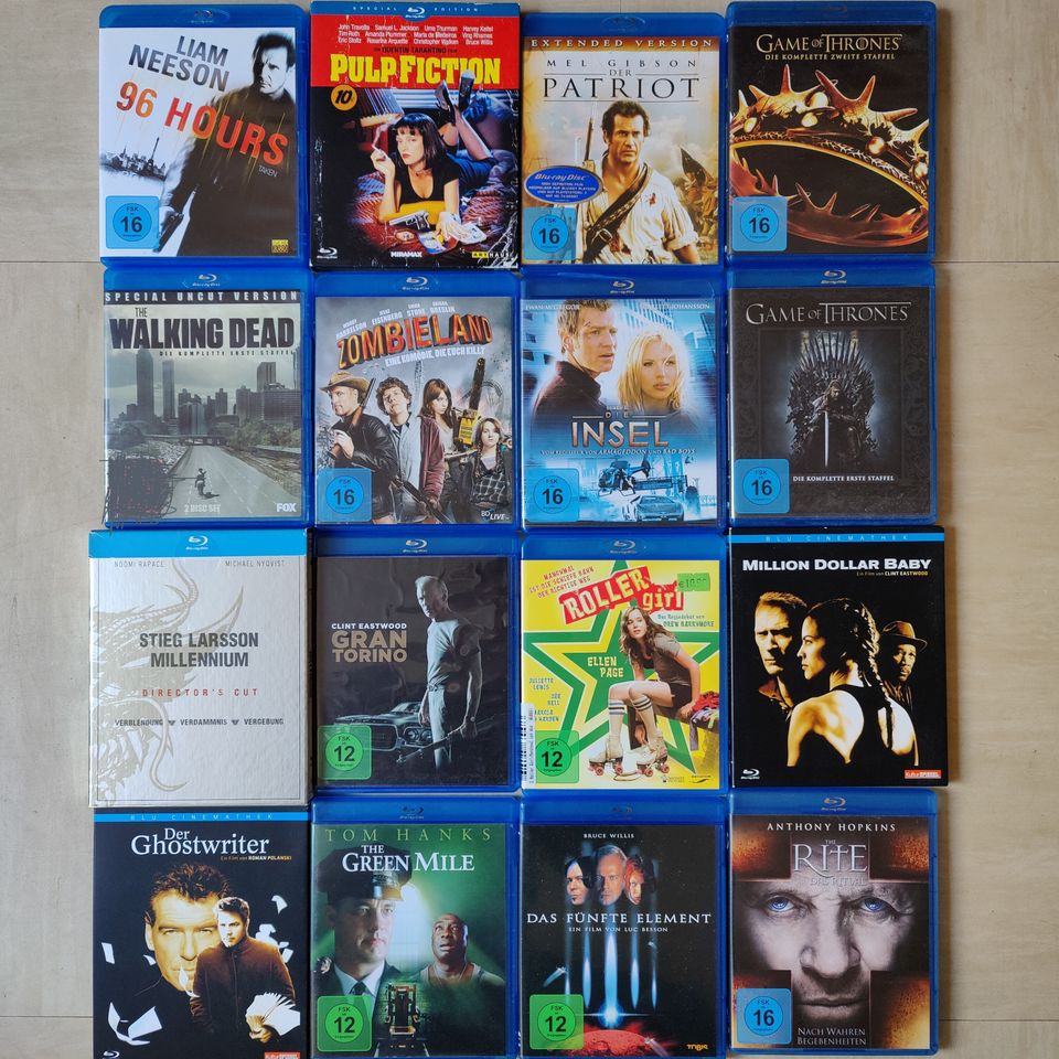 DVD Blu Ray Sammlung + SPIELE in Hamburg