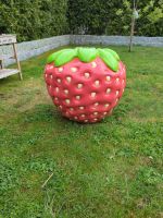 Riesen Erdbeere 50x55cm Gartendeko Porzellan Kreis Pinneberg - Appen Vorschau