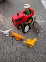 Playmobil 1 2 3 Traktor mit Anhänger und Tiere Baden-Württemberg - Bad Wimpfen Vorschau