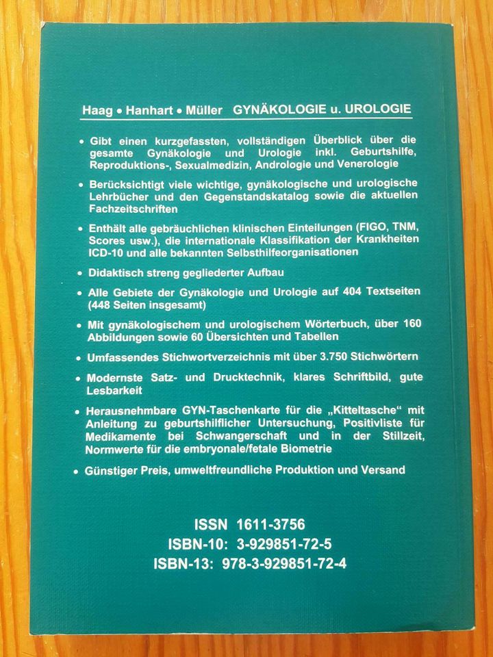 Gynäkologie Urologie Haag Studium & Praxis Medizin Lehrbuch StEx in Berlin