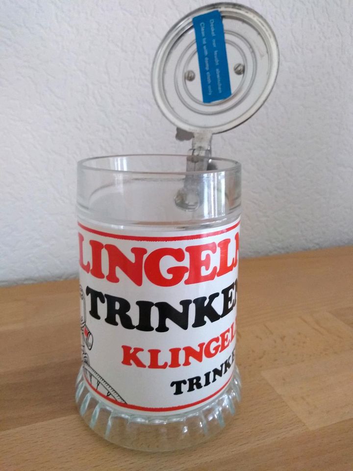 Bierkrüge mit Namen bzw. Klingel in Merzenich