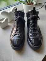 WALDLÄUFER Boots Stiefeletten Schuhe Gr. 7,5 (41,5) Lack schwarz Essen - Altenessen Vorschau