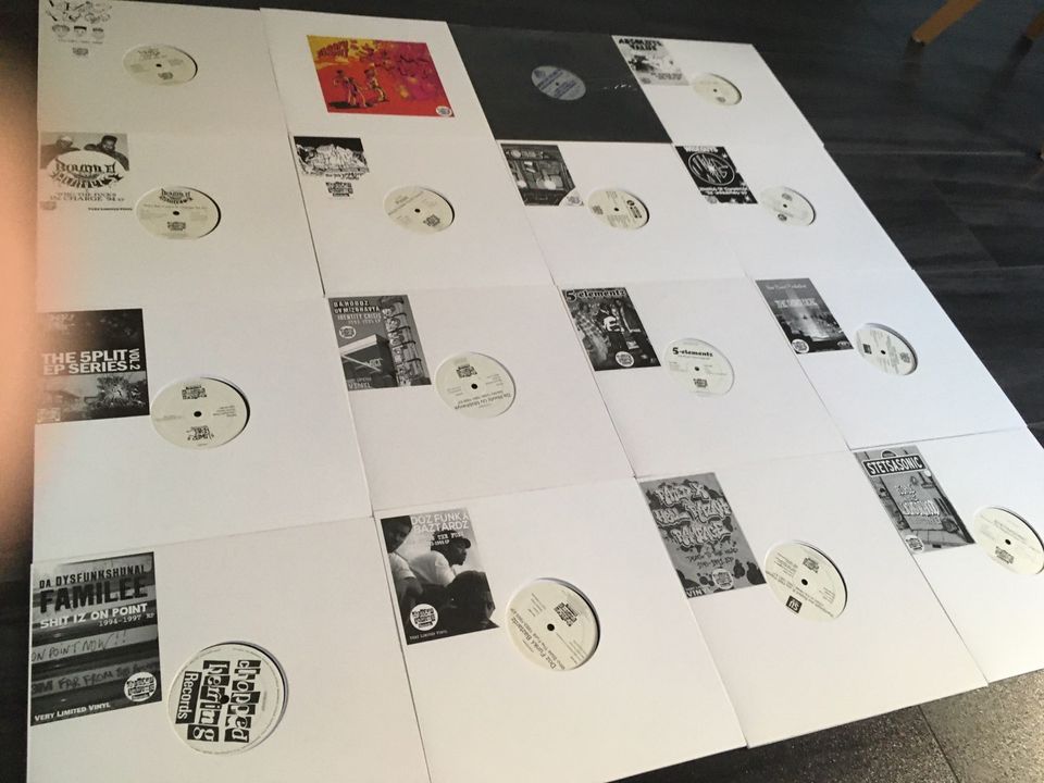 Hip Hop Rap Vinyl Schallplatten Sammlung in Nordenham