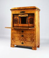 Konischer Biedermeier Sekretär, Birke, um 1820, antik Münster (Westfalen) - Gievenbeck Vorschau