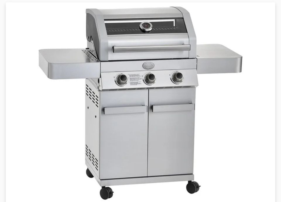 RÖSLE Gasgrill, BBQ-Station Gourmet G3, 3 Brenner, 10,5 kW in Dresden