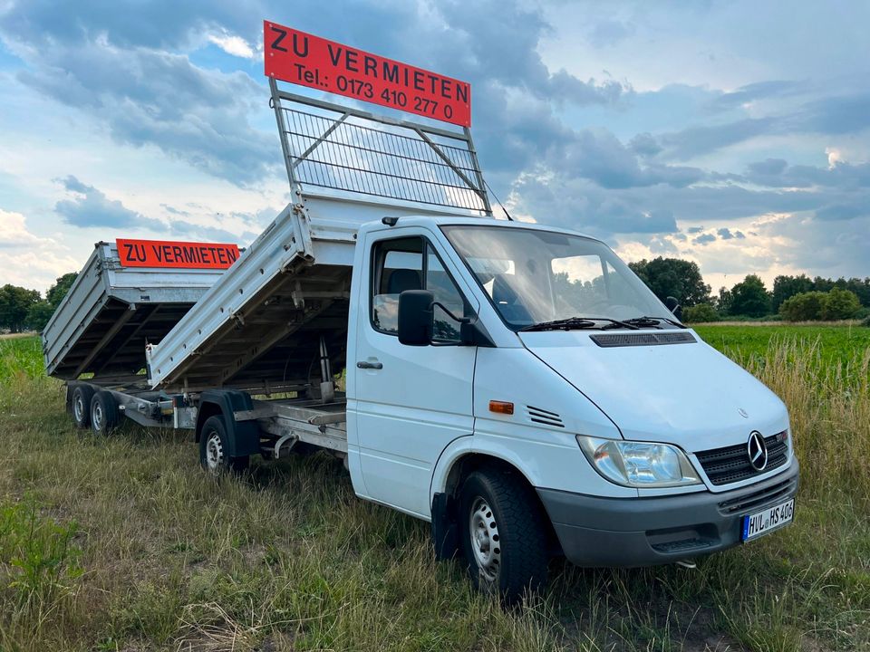 Vermietung LKW Kipper in Rathenow