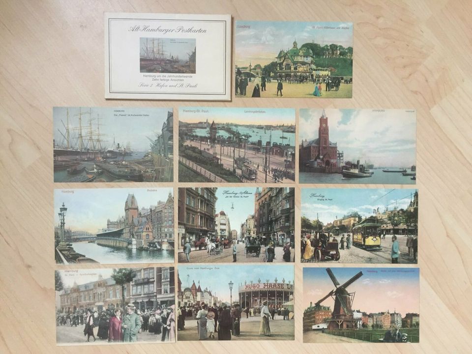 Alt-Hamburger Postkarten in Bremen