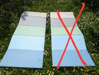Ikea Plufsig 78 x 185 cm Gymnastikmatte Matte grau grün blau Thüringen - Erfurt Vorschau