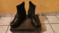 Felmini Stiefelette Leder schwarz Gr. 38 Thüringen - Wiebelsdorf Vorschau