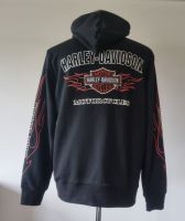 Harley Davidson B&S m. Flammen Motorcycles Hoodie in M/L/XL/XXL Mecklenburg-Vorpommern - Penkun Vorschau