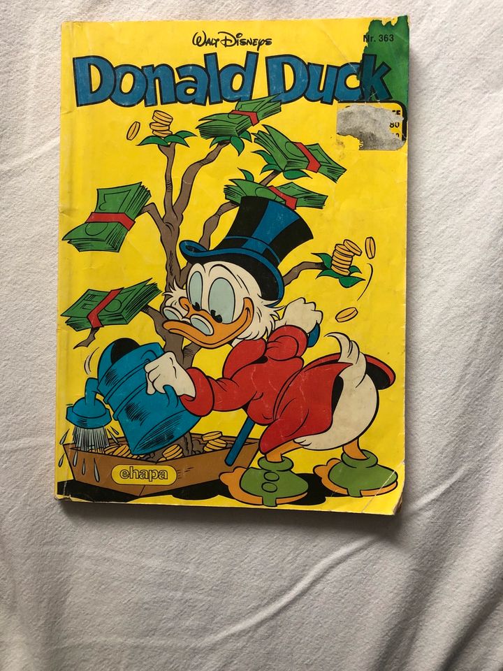 Comic Donald Duck in Garbsen