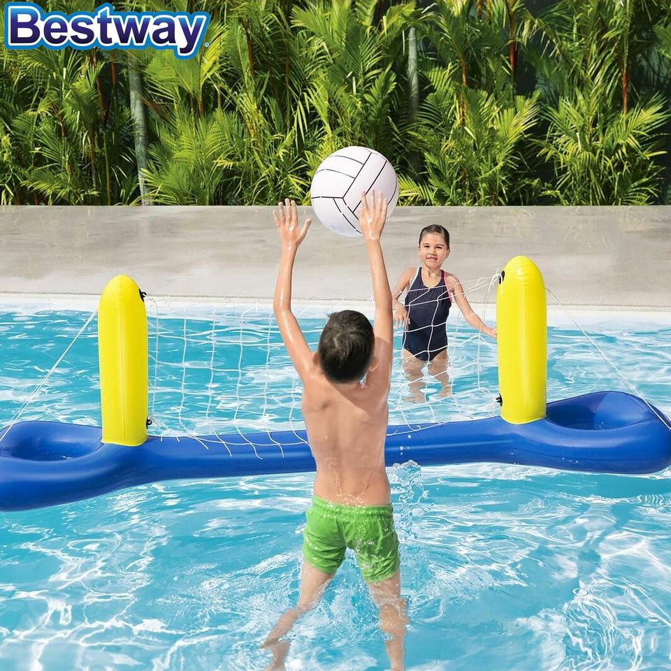 Bestway® Volleyball-Set 244x59x76 cm Volleyball Pool in Röhrmoos