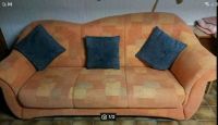 Sofa, Couch, 3-Sitzer + 2-Sitzer + Hocker Bayern - Hammelburg Vorschau