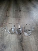 3 Glas-Teetassen Niedersachsen - Stuhr Vorschau
