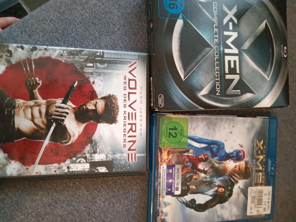 X Men Blu-ray's und eine DVD in Kaufbeuren