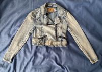 Amisu Jacke Jeansjacke Damenjacke Übergangsjacke Bikerjacke 36 S Frankfurt am Main - Sachsenhausen Vorschau